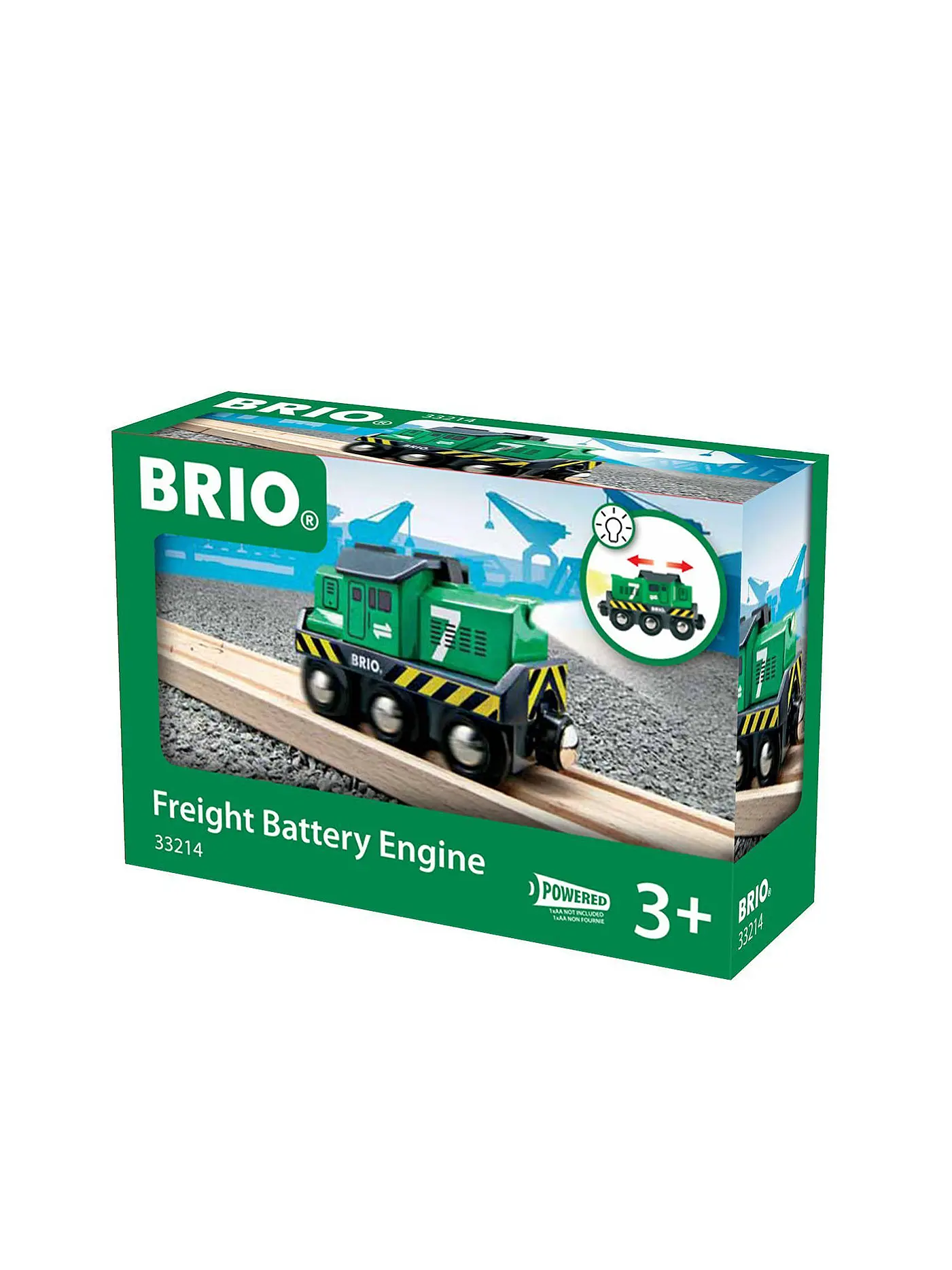 BRIO | Batterie Frachtlok | 